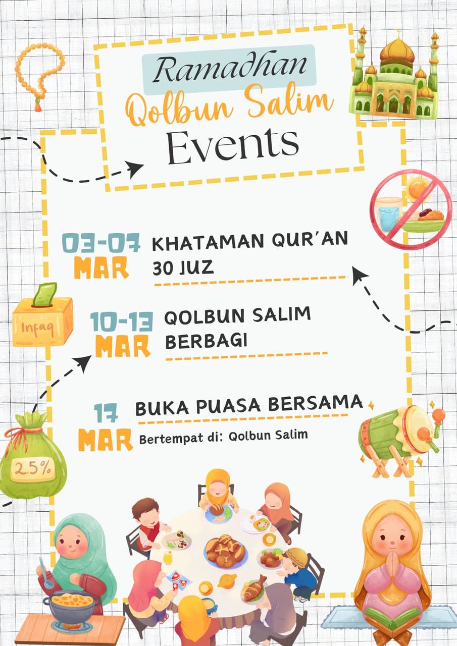 Ramadan Event Poster Design – Islamic Community & Corporate Iftar